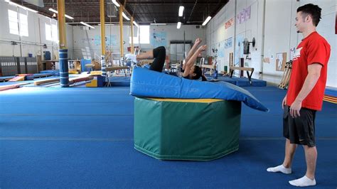 Backflip Drills | Gymnastics Lessons - YouTube