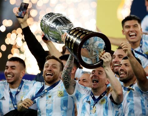 PICS: Messi breaks drought, wins first major title with Argentina ...