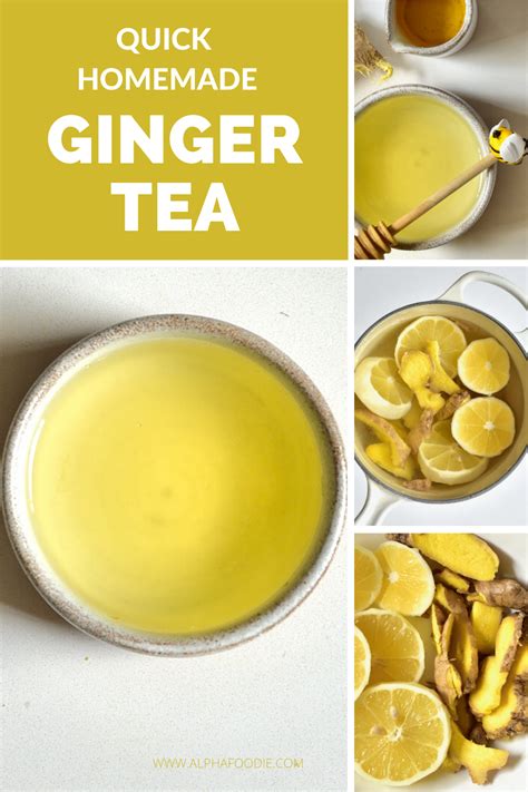 How to make ginger tea two methods flavor options – Artofit