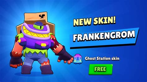 This is Unbelievable!!😱 I got FRANKENGROM skin For FREE!😬🔥 - Brawl ...