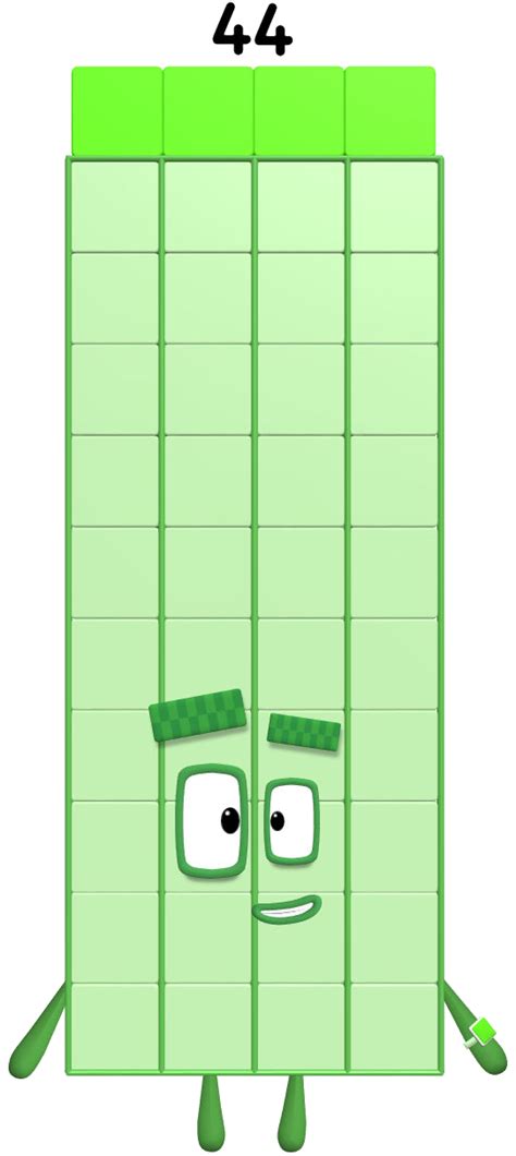 Numberblocks 44 by AnaKarinaLeal on DeviantArt