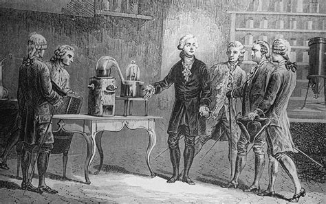 Antoine Lavoisier Showing Water Experiment to Observers posters ...