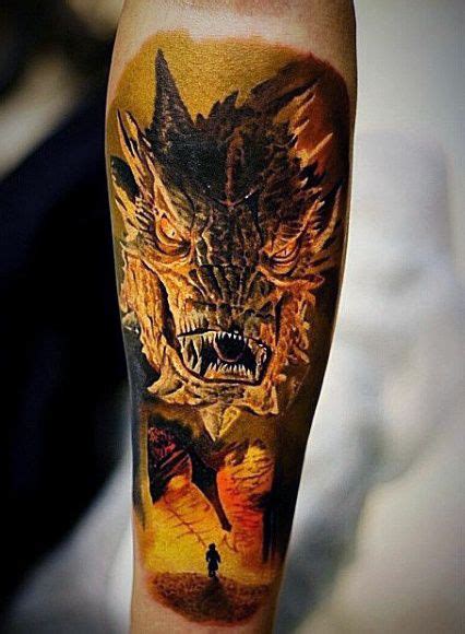 Top 51 Lord Of The Rings Tattoo Ideas - [2020 Inspiration Guide] | Tatuajes dragones, Tatuajes ...