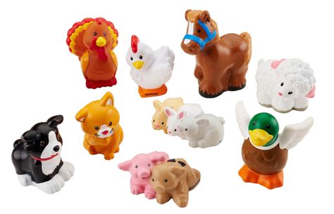 Fisher-Price Little People Farm Animals - Walmart.com