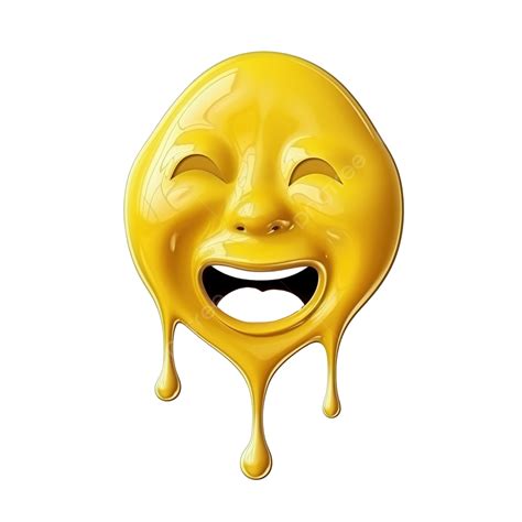 Melting Face Emoji, Melting, Cartoon, Symbol PNG Transparent Image and Clipart for Free Download