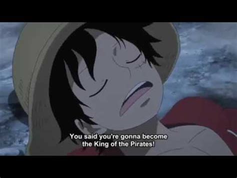 One piece Luffy death - YouTube