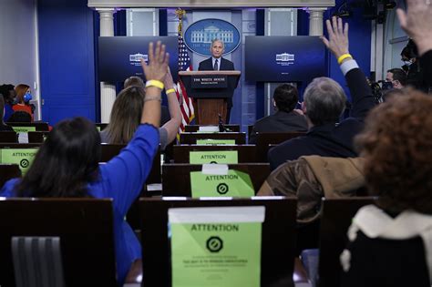 White House briefing room to return to full, pre-pandemic seating ...