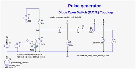 Electronic projects and more: Nanosecond pulse generator