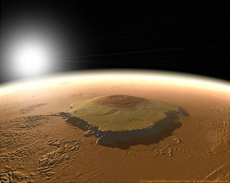 Olympus Mons: Giant Mountain of Mars | Space