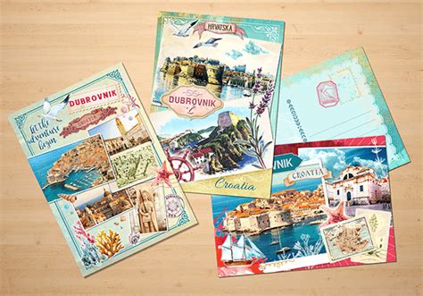 Postcard Design for Souvenir Company – Marichoo Illustrations