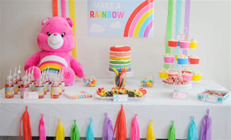 Readers' Favorite: Genevieve’s Let’s Make a Rainbow Care Bears Party - Project Nursery