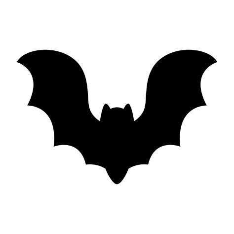 Vampire bat halloween silhouette. 25936293 Vector Art at Vecteezy