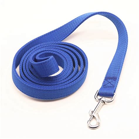 Dog leash Nylon Plain double layer 1.8m dog training leashes safety high tough for small big dog ...