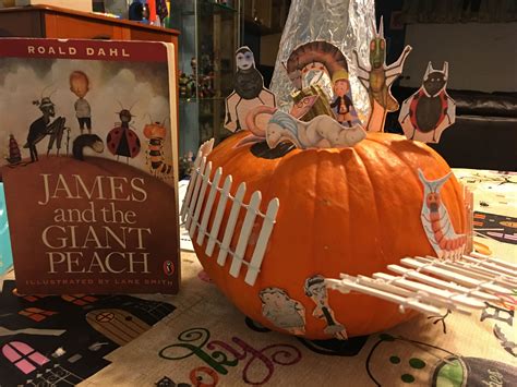 James and the Giant Peach character pumpkin | Character pumpkins, Book character pumpkins, James ...