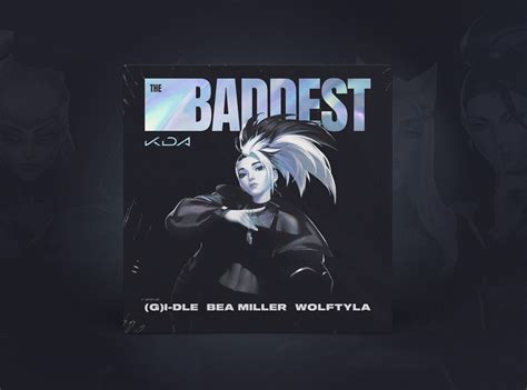 K/DA "The Baddest" Single Cover by r e l (Awktopian) for Riot Games on ...