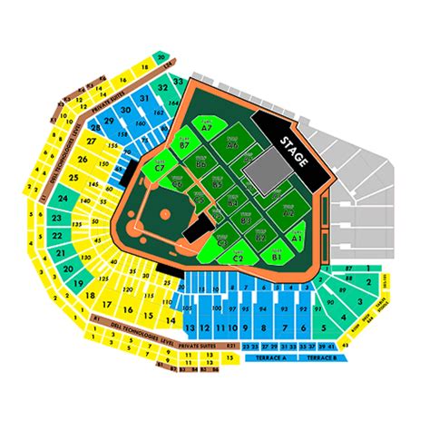 Fenway Park Seating Chart Foo Fighters | Elcho Table