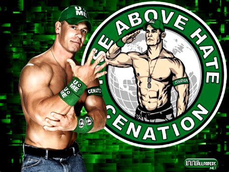 WWE John Cena 2012 Green Shirt Wallpapers | Wrestling Stars