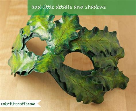 Easy DIY tutorial on how to make a green man mask with polymer clay (fimo) and a paper mache ...