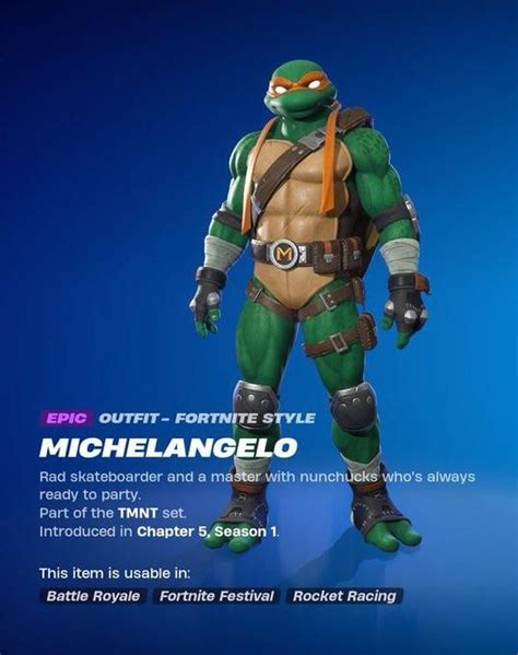 All tmnt skins as of the time I’m posting this : r/TMNT