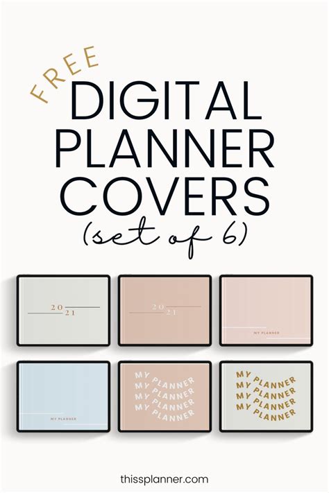 free digital planner covers for goodnotes and notability pdf covers ...