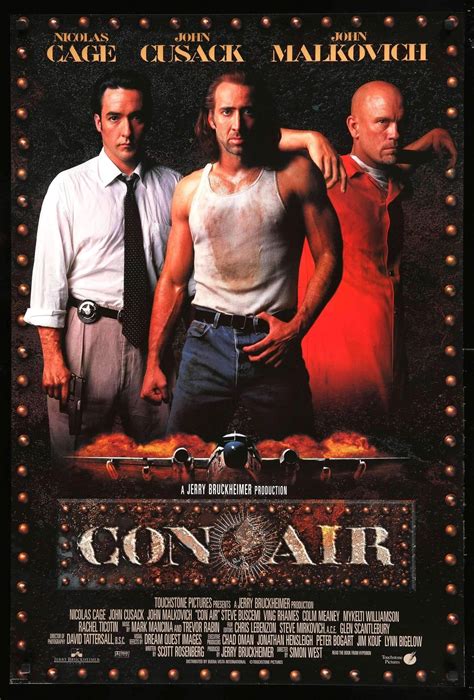 Con Air (1997) Original One-Sheet Movie Poster - 27"x 40" - Original Film Art - Vintage Movie ...