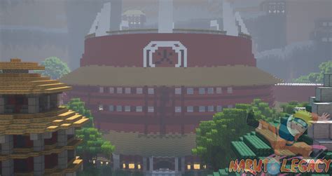 ♦ Naruto Recreation ♦ [ Konohagakure - Complete Build ] Minecraft Map