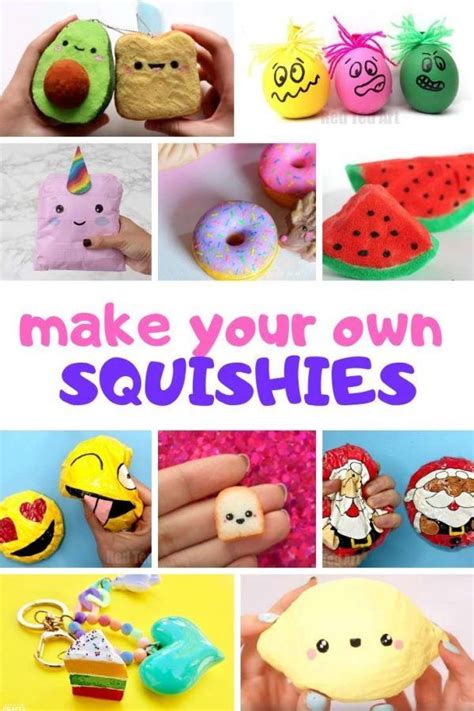 How to make Homemade Squishies that are Slow Rising - Red Ted Art - Make crafting with kids easy ...