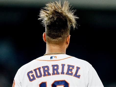 Astros first baseman Yuli Gurriel has MLB's craziest hair - Sports ...