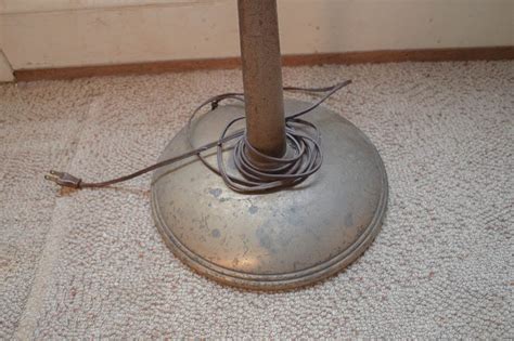 Vintage Brass Torchiere Floor Lamp | EBTH