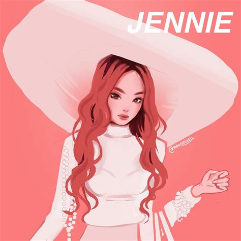 moon 🍊 on | Blackpink, Kpop drawings, Blackpink jennie