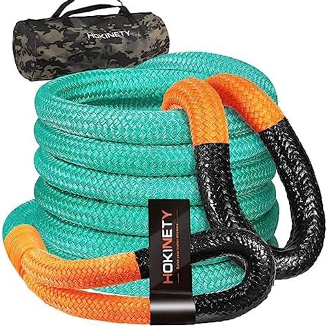 Amazon.com: X XBEN Kinetic Recover Tow Ropes 1" x 20' (32,000lbs MBS ...