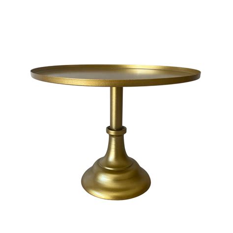 Gold Footed Cake Stand - Flamboijant Decor Hire