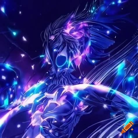 Shiny 3d anime wallpaper with japanese text on Craiyon