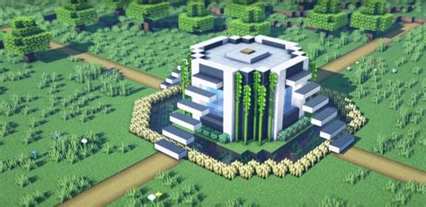 Minecraft Circle Modern House Ideas and Design