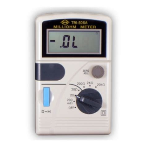 TM-508A Milliohm Meter Supplier Malaysia | Singapore Milliohm Meter