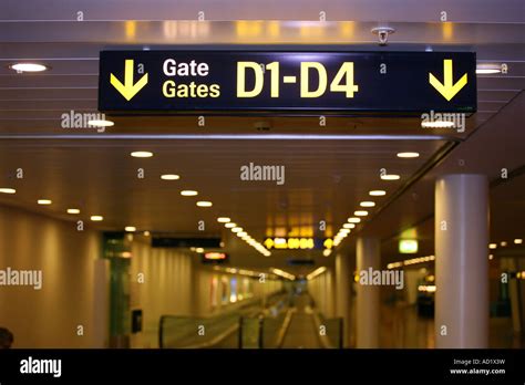 Airport Gate Signs Clip Art