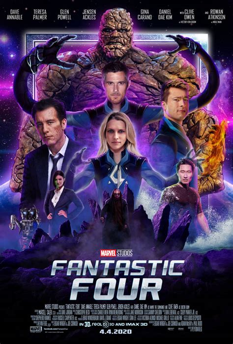 MCU Fantastic Four Movie Poster #3 by MarcellSalek-26 on DeviantArt