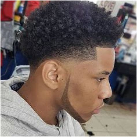 28 All Around Taper Fade with Afro | Coiffure homme, Coiffure homme ...