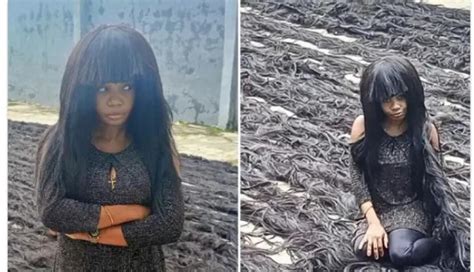 Nigerian woman sets new Guinness World Record for longest handmade wig - Graphic Online