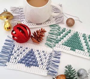 Crochet Snowflake Coaster Pattern - My Crochet Space