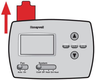 Honeywell PRO 4000 Series Programmable Digital Thermostat manual ...