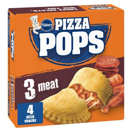 Pillsbury Pizza Pops Three Meat Pizza Snacks | Walmart Canada