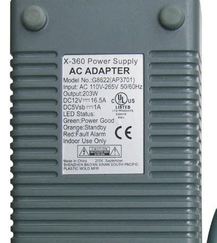 Xbox 360 Power Supply Specs - Power Supply Circuits