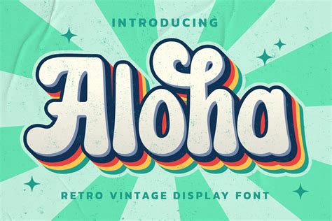 Download Aloha Display Font for FREE - Font Studio