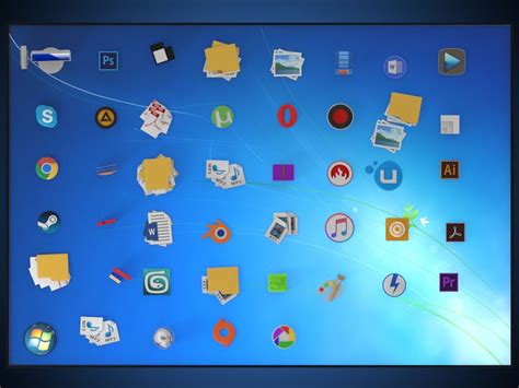 windows desktop icons in 3d | Desktop icons, Website design, Windows