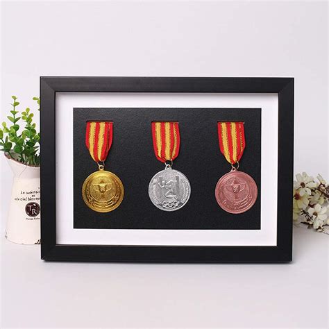 Buy Solid Wood Medal Box,Wooden Display Case for Medals and Badges of Honour?Marathon Medal ...