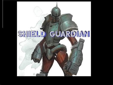 Dungeons and Dragons Lore: Shield Guardian - YouTube