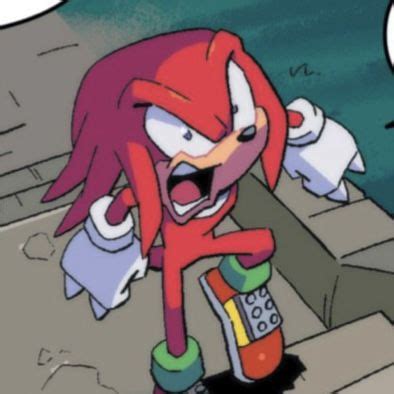 Knuckles 🥊 The IDW Comic Sonic the hedgehog icons sonic icons | Sonic the hedgehog halloween ...