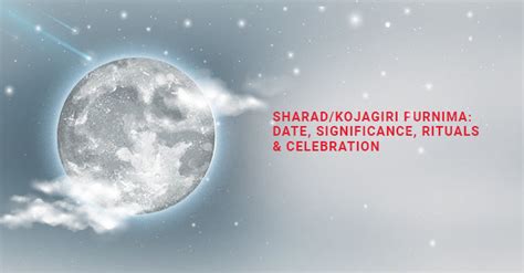 Sharad/Kojagiri Purnima: Date, Significance, Rituals & Celebration ...