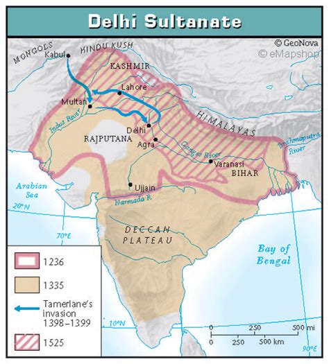 Delhi Sultanate - History Study Material & Notes